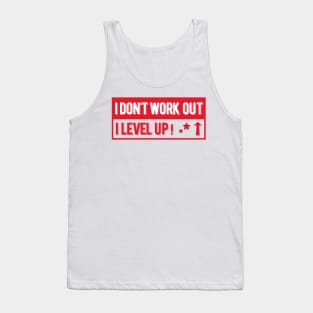 Don´t Work Out Tank Top